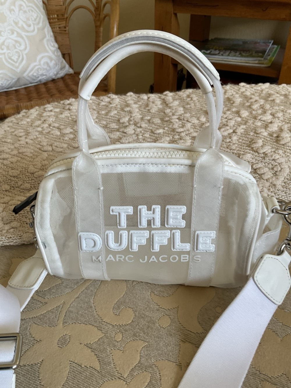 The Duffle Mesh Mini Duffle Bag GUC - Picture 5 of 14